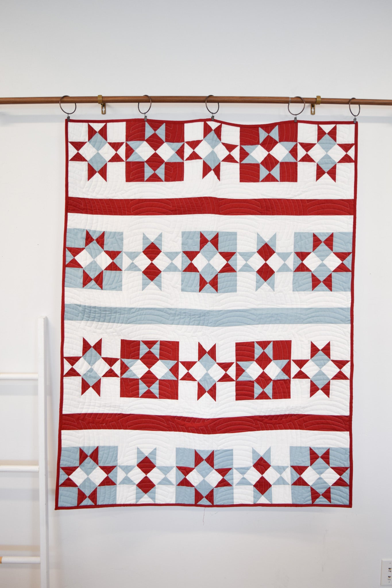 Patriotic Stars Quilt Kit
