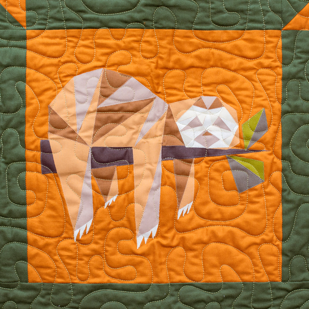Sammy the Sloth Applique by Number™ Kit – My Girlfriend's Quilt Shoppe
