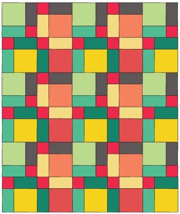 Disappearing 9 patch pattern (download)