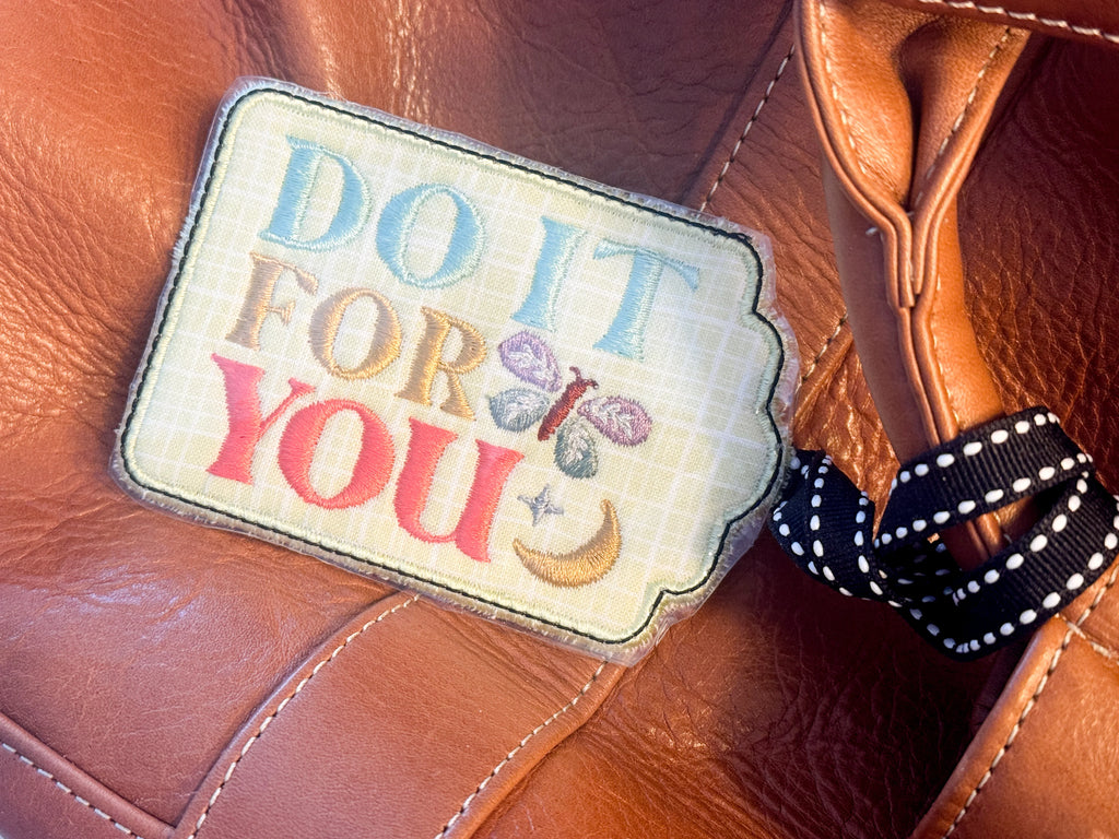 Do It For You Bag Tag (Downloadable Pattern)