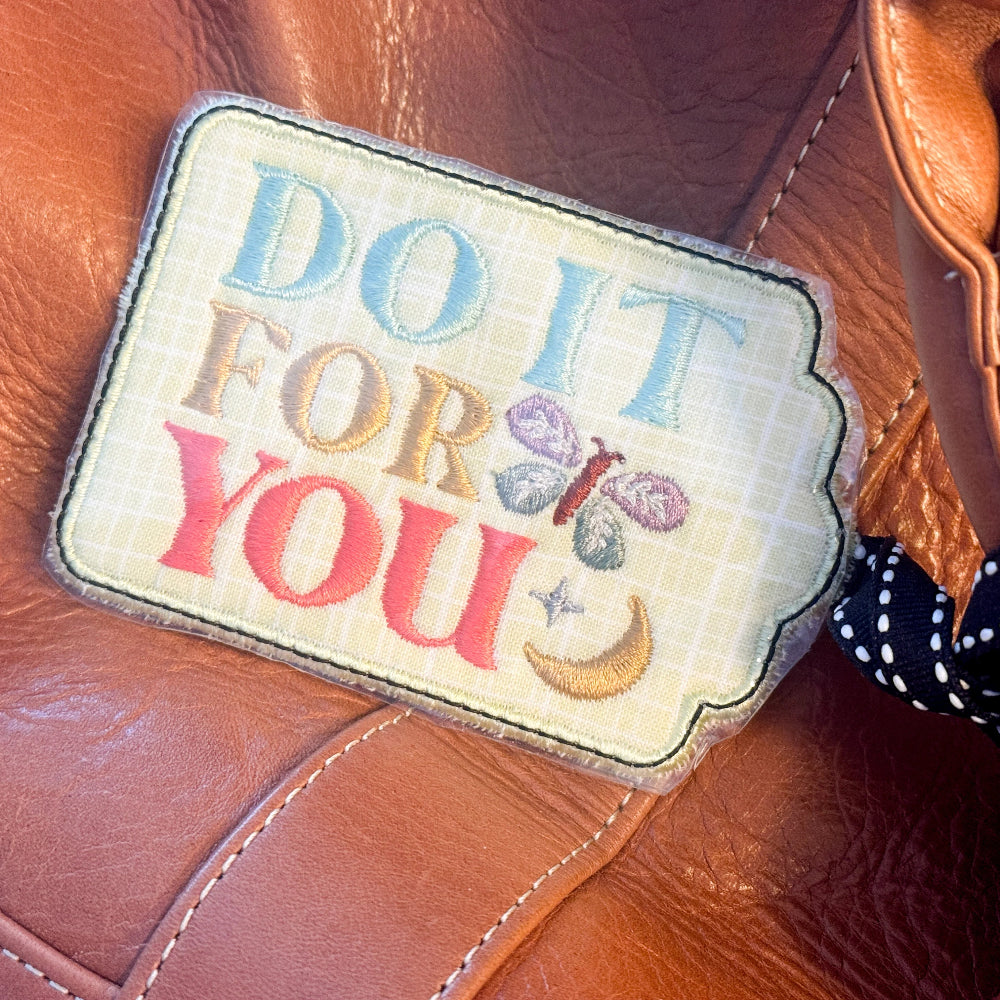 Do It For You Bag Tag (Downloadable Pattern)
