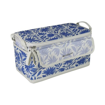 Sewing Box- Blue/Floral