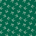 Flannel Bows Green