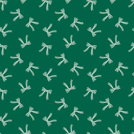 Flannel Bows Green