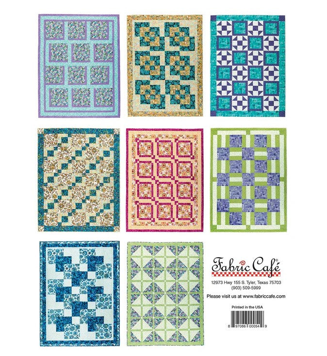 Fabric Cafe - Pretty Darn Quick! 3 Yard Quilts Book back cover