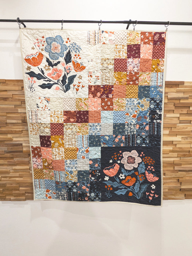 Folk and Lore Color Tumble Quilt 