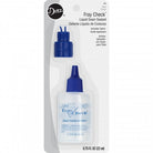 A package of Fray Check Liquid Seam Sealant by Dritz, which includes a fabric guide applicator.
