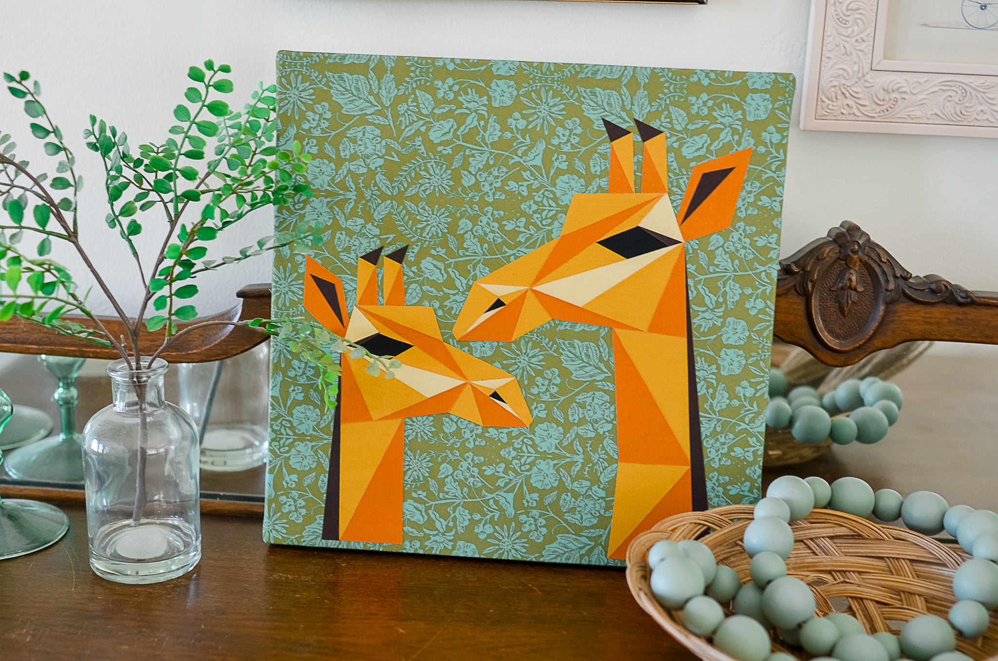 George & Gigi the Giraffes Applique by Number™ Kit – My