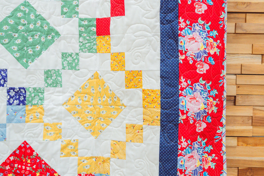 Hello Gorgeous Quilt detail