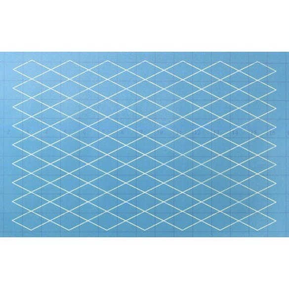 Full Line Stencil - Diamon Grid 