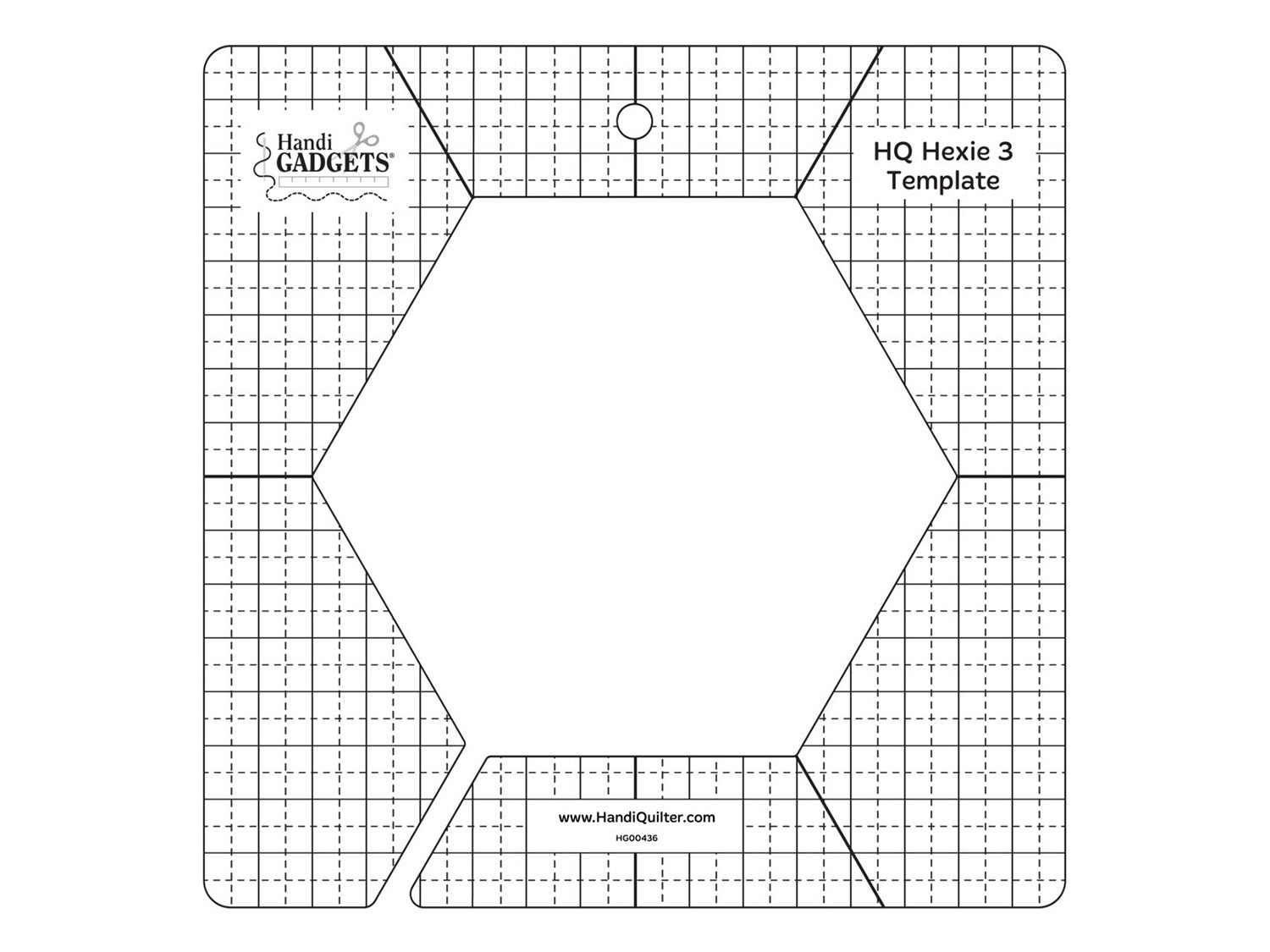 HQ Hexie 3 inch Template 