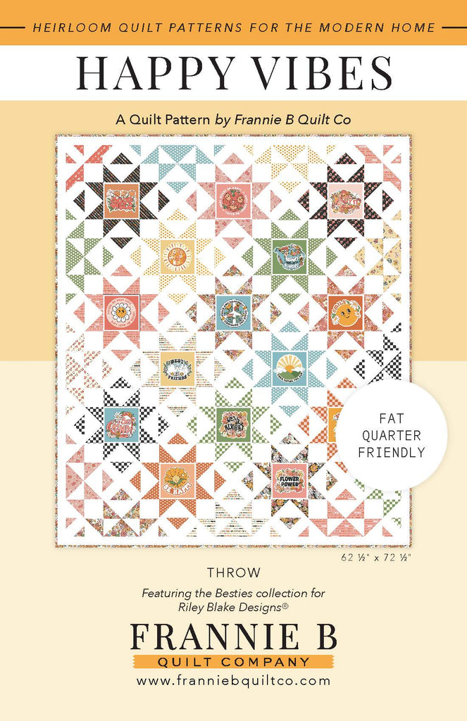 Happy Vibes Quilt Pattern