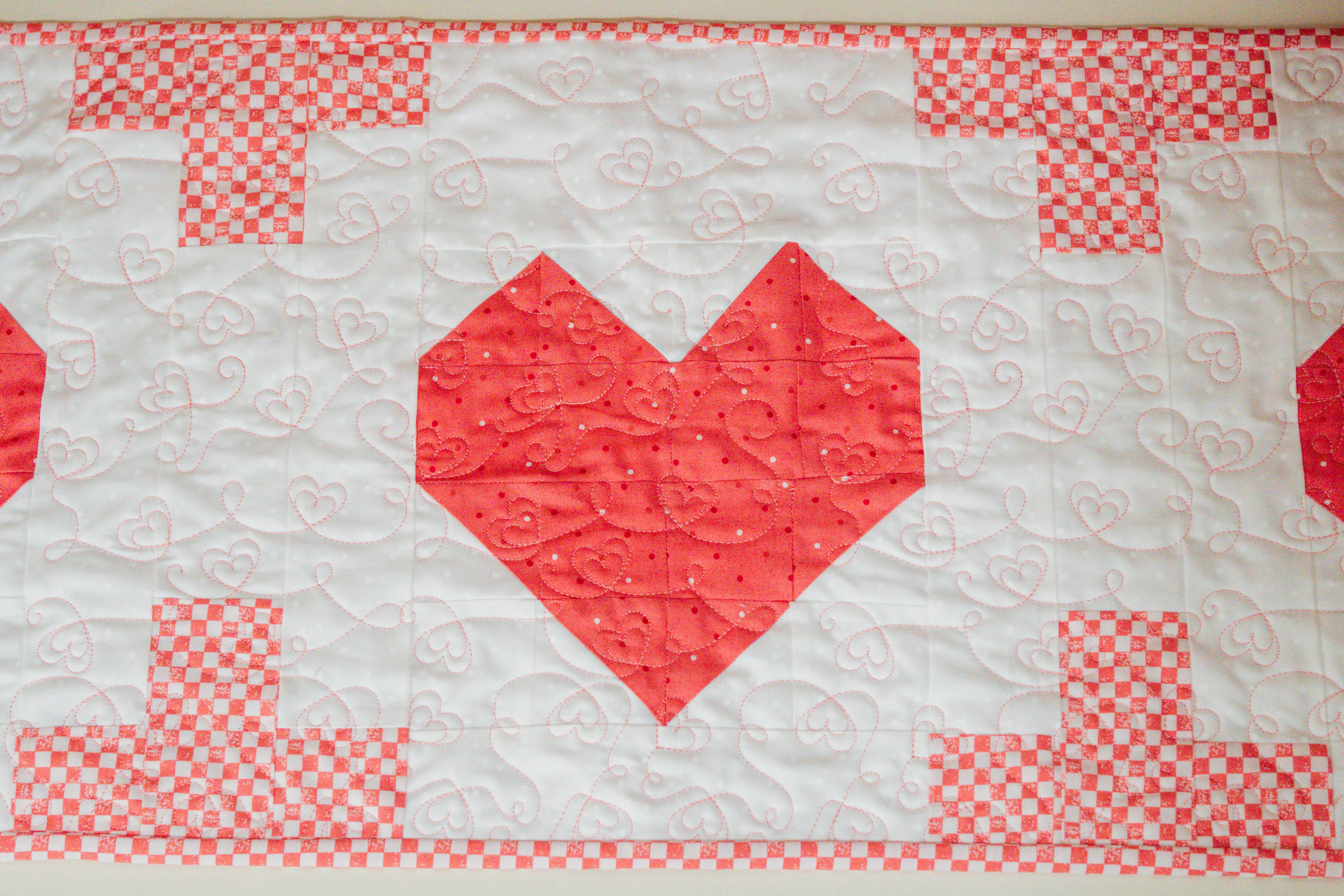 Heart Table Runner 