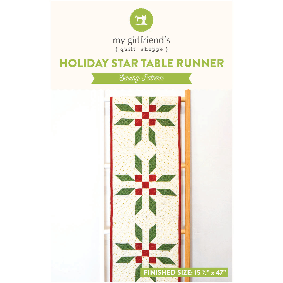 Holiday Stars Table Runner (Downloadable Sewing Pattern) – My ...