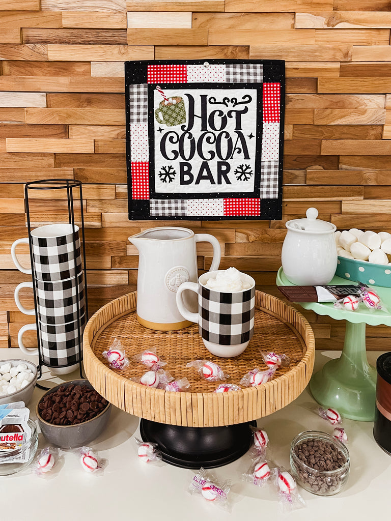 Hot Cocoa Bar Mini Quilt Kit