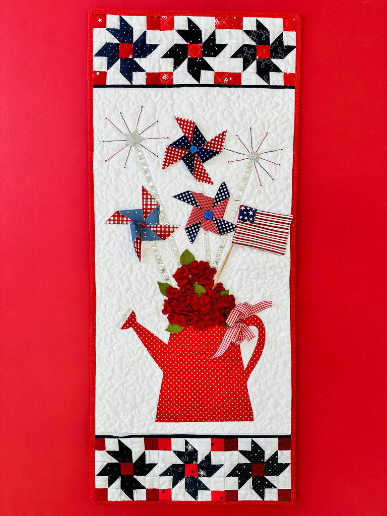 Patriotic Pinwheel Skyscraper (Downloadable Pattern)