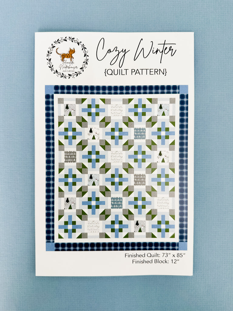 cozy winter quilt pattern