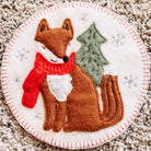 handmade felt ornament