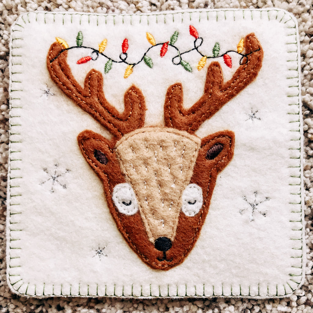 christmas reindeer ornament