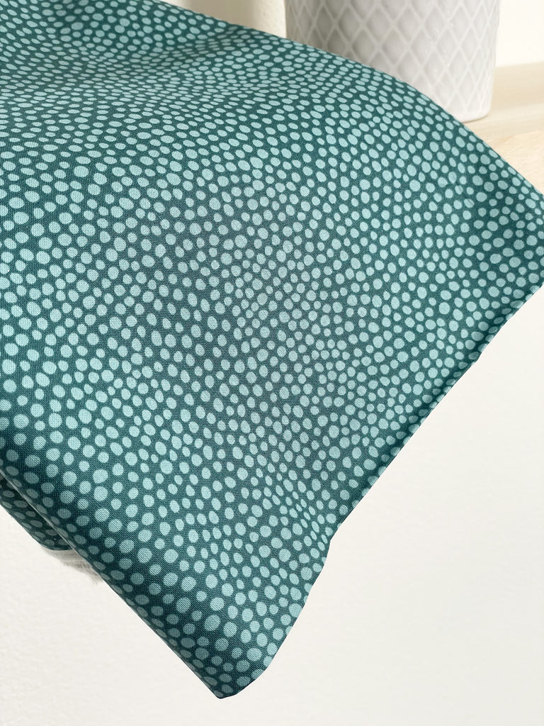 Augusta's Mustard Seed Quilt Backing, Teal 