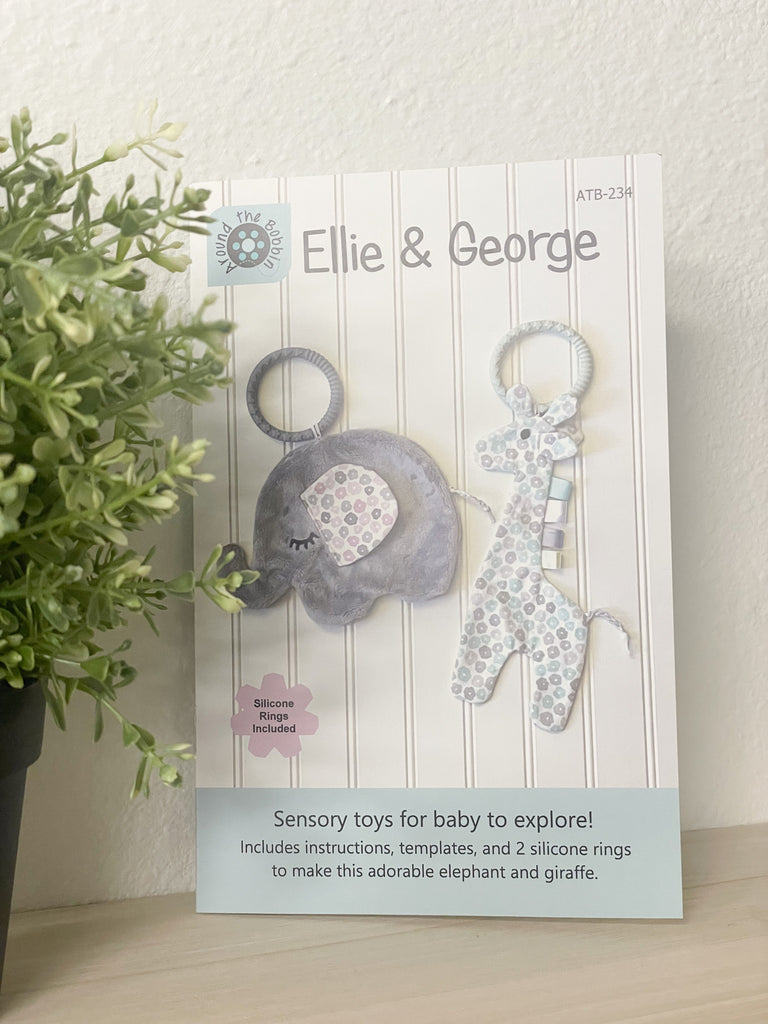 Ellie & George - Sensory Toy Pattern & Silicone Rings