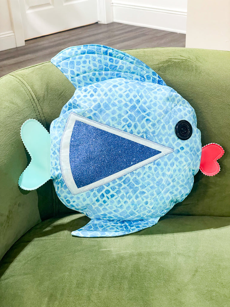 In the Sea Fish Pillow