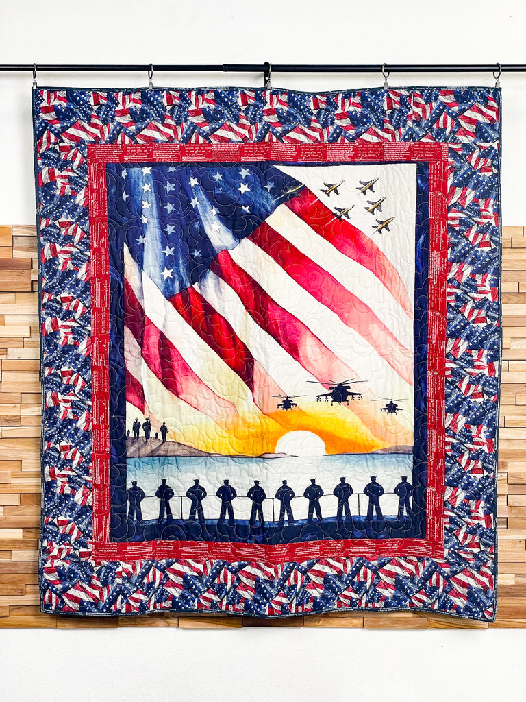 I'm Coming Home panel quilt 