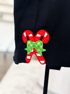 Side Split Christmas Designs Candy cane