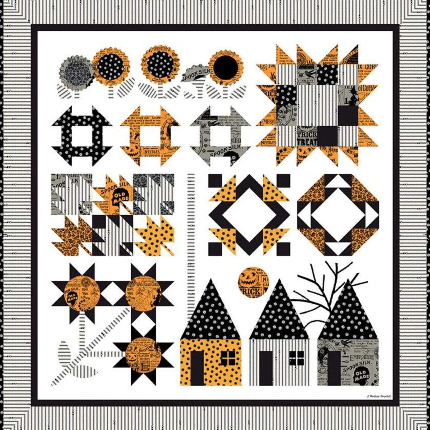 J. Wecker Frisch Autumn Acres Quilt Pattern