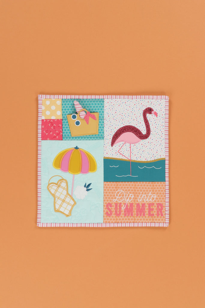summer mini quilt