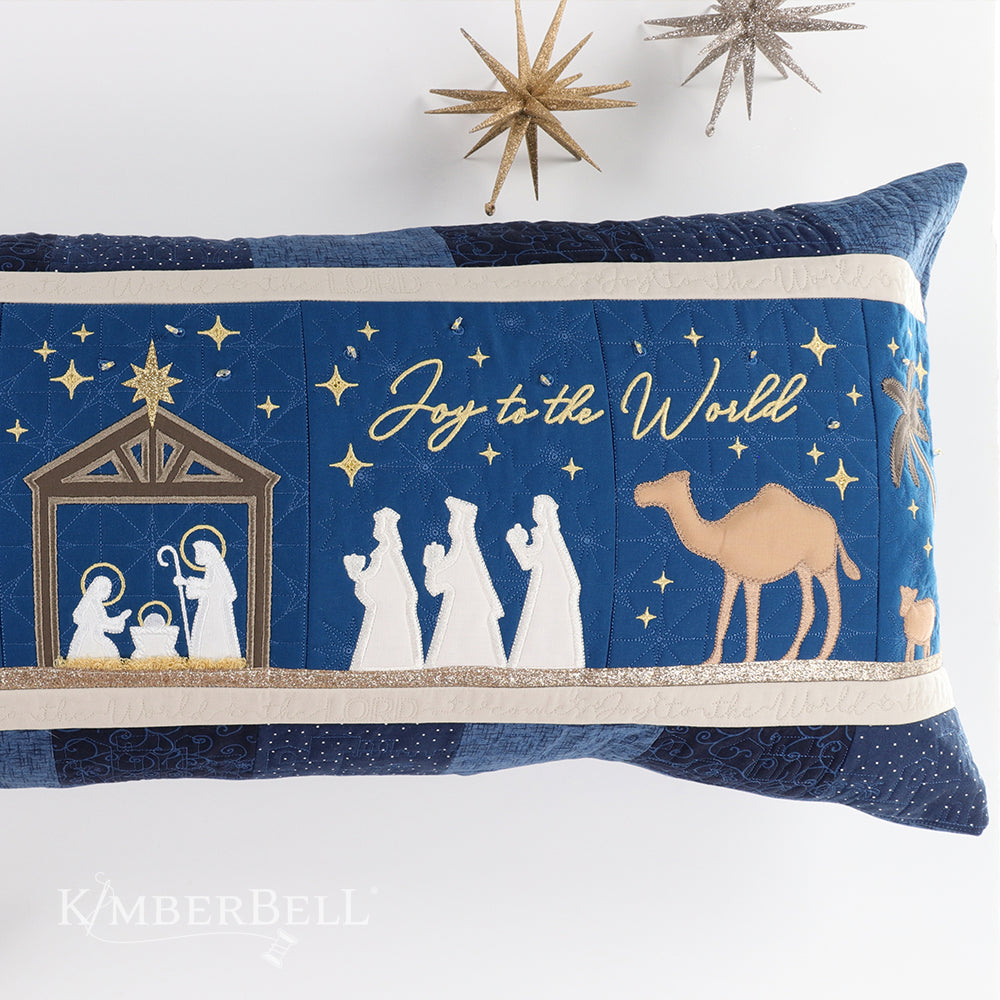 Kimberbell Nativity Bench Pillow - CD