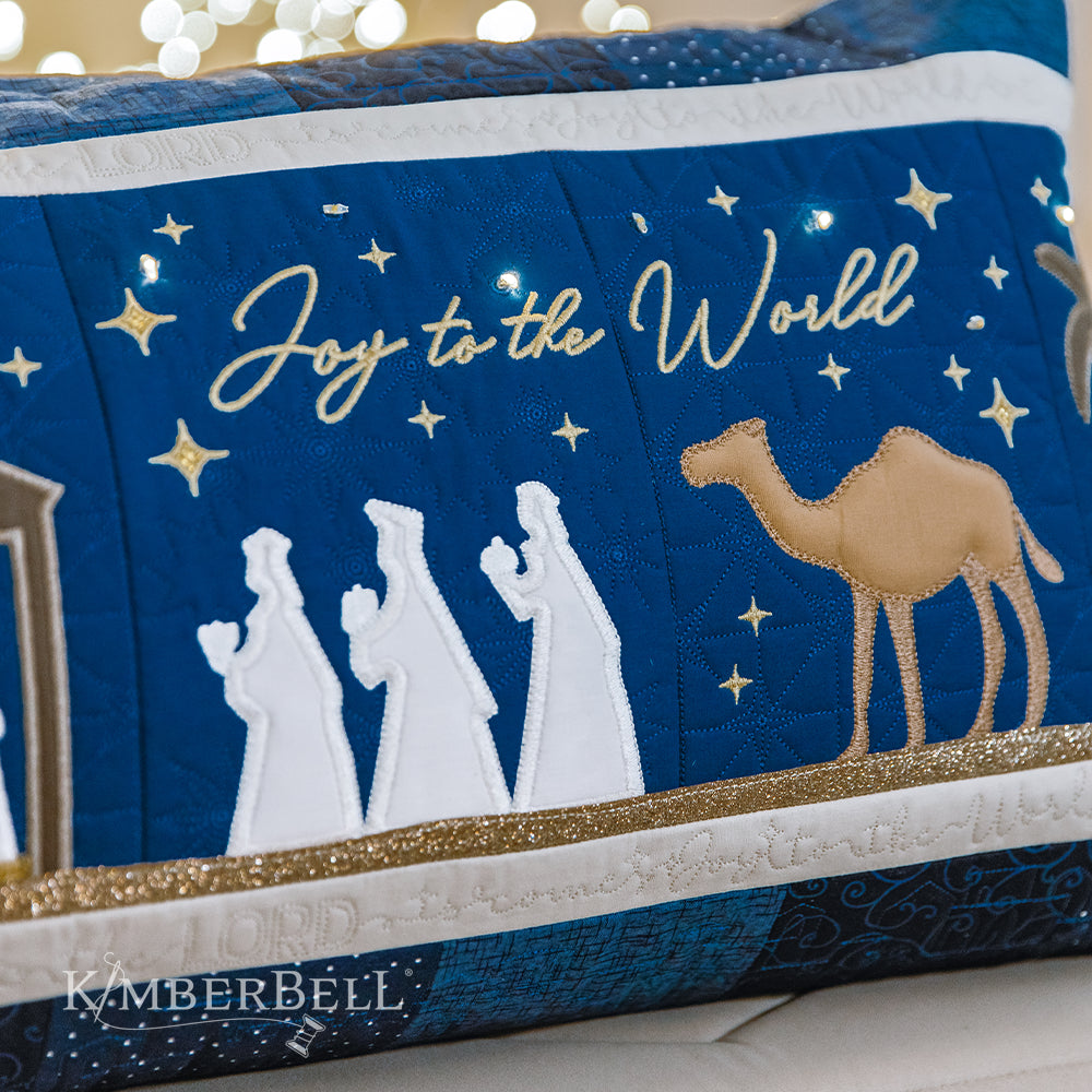 Kimberbell Nativity Bench Pillow - CD