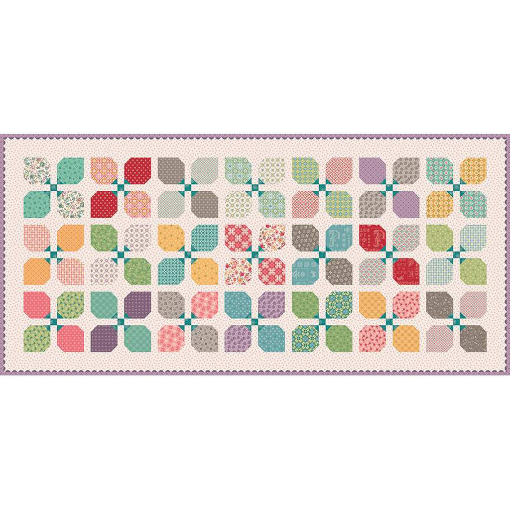 Riley Blake - Piece & Plenty Pretty Petals Runner Kit