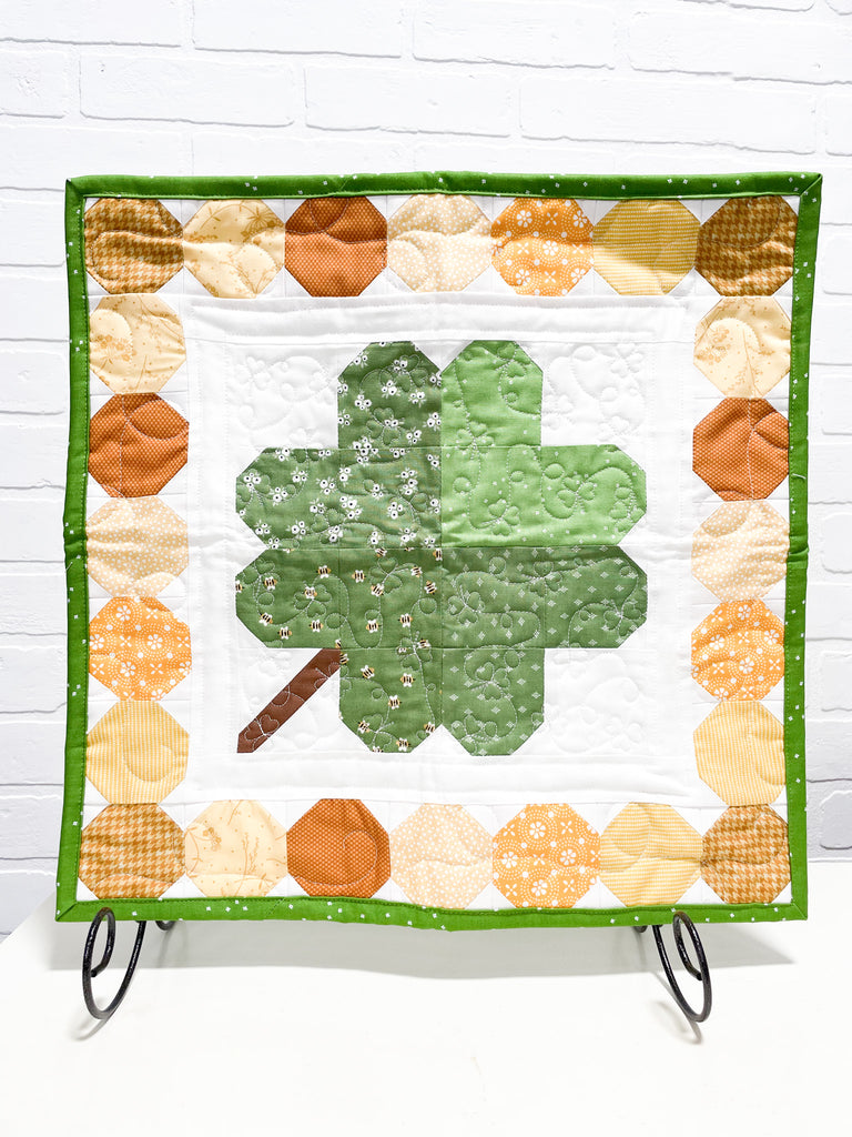 Lucky Four-Leaf Clover Wall Hanging