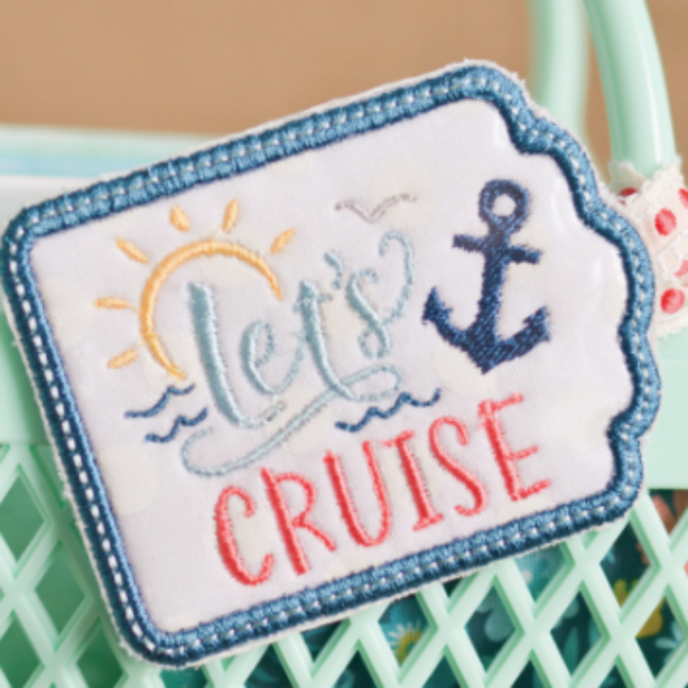 Let's Cruise Bag Tag