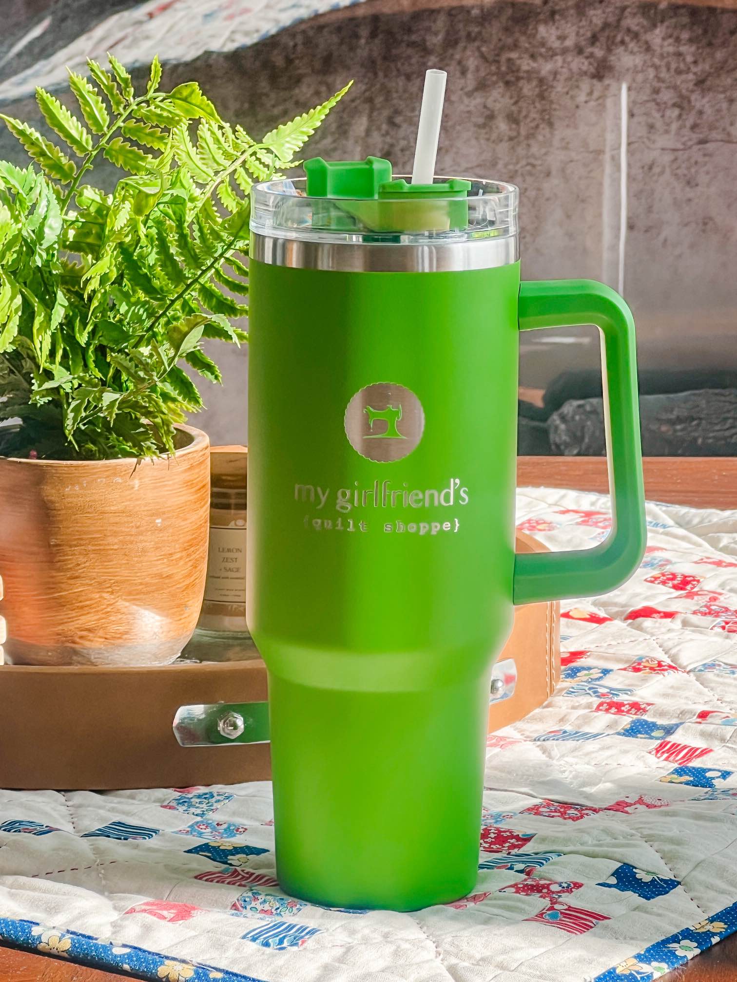 Kind To Plants - Sage Green 40 oz Tumbler – Just Be Kind Co.