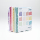 Pack of fabric swatches with 'FIGO' and 'Nest' branding on a white background