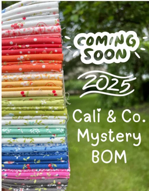 Cali&Co Mystery BOM Corey Yoder of Coriander Quilts 2025 Mystery Quilt Kit