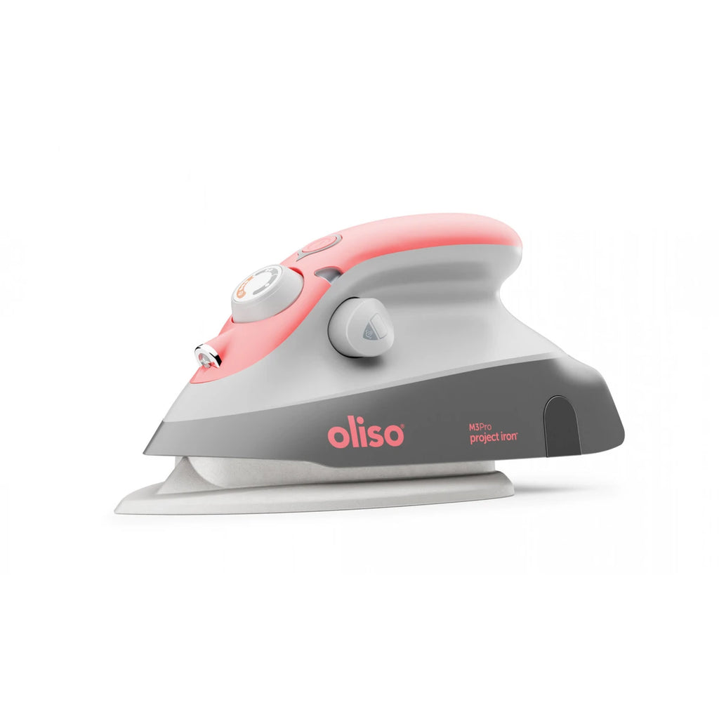 Oliso Mini Iron With Trivet Coral