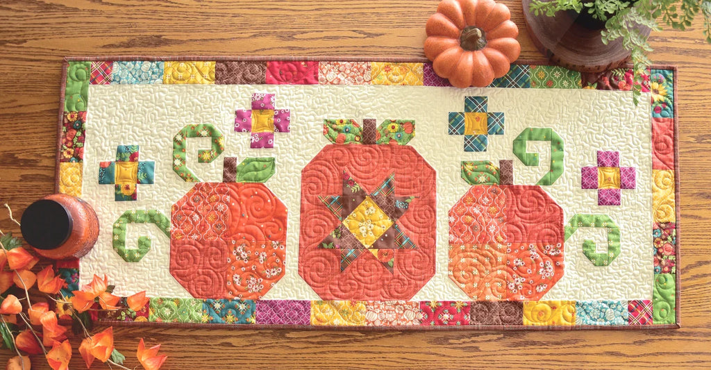 Autumn Afternoon Pumpkin Trio Runner Kit