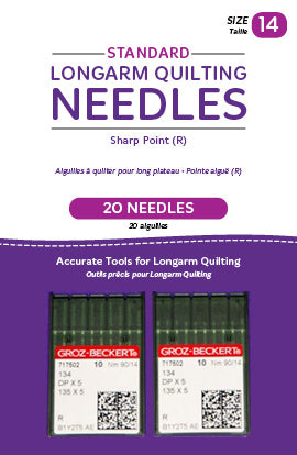 Standard Longarm Quilting Needles Size 14