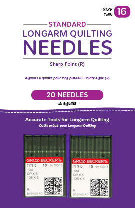 Longarm Quilting Needles Size 16 (20 Needles)