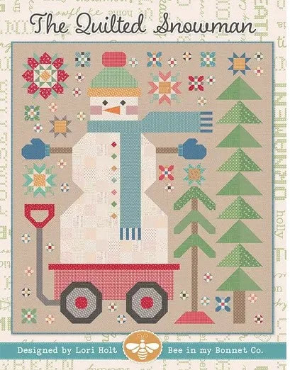 The Quilted Snowman Kit pattern