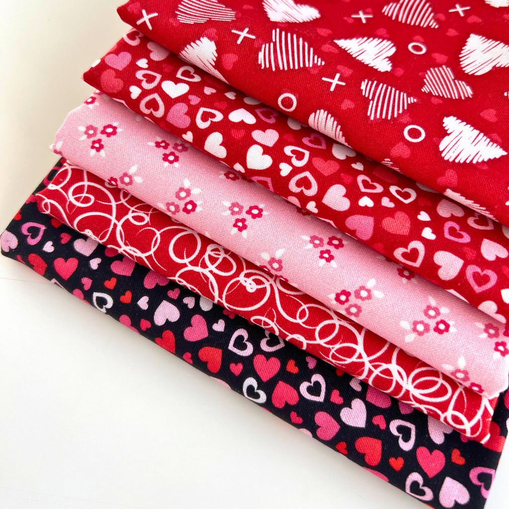 valentines fabric