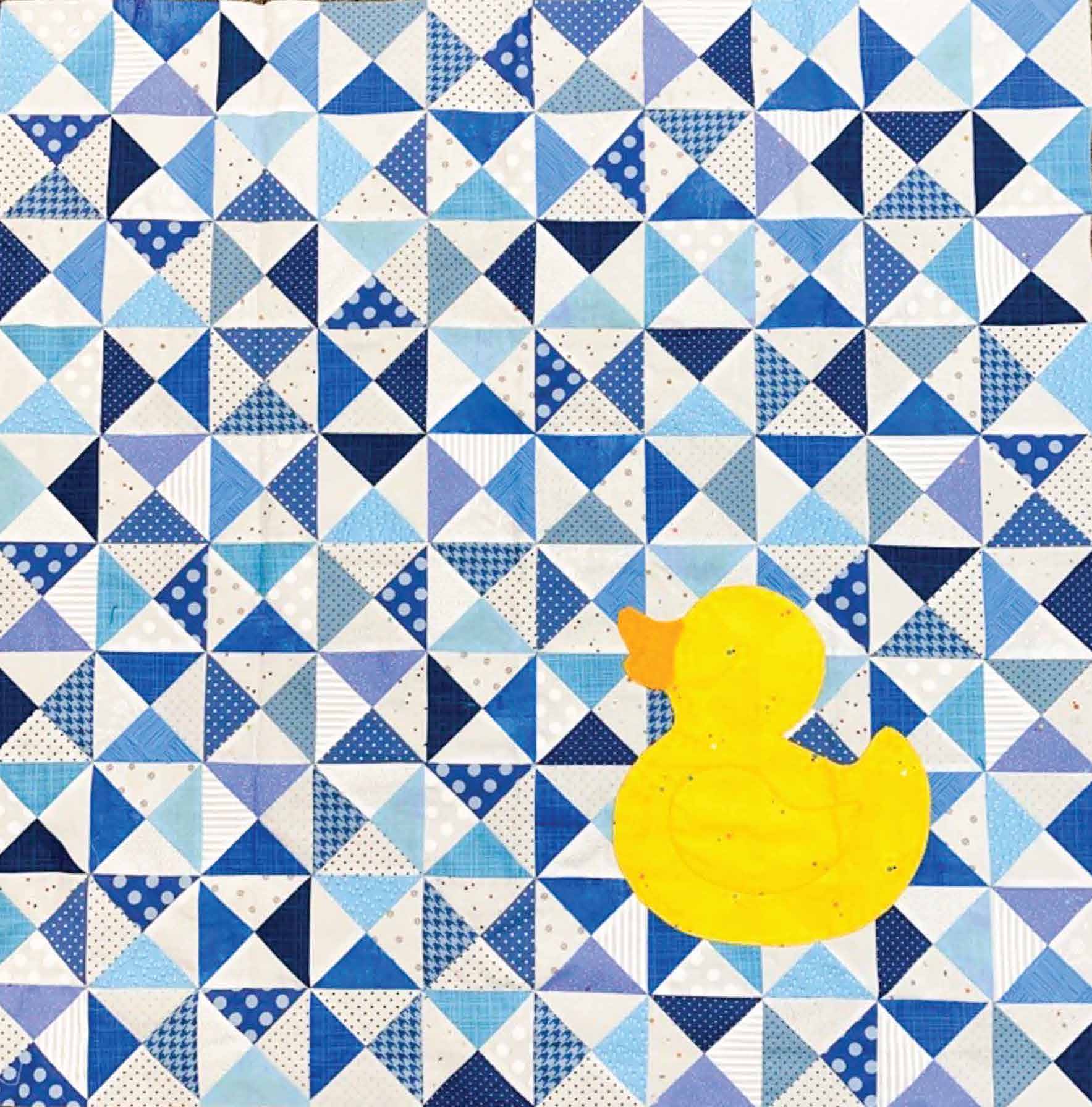 Rubber Ducky, You're the One! Quilt