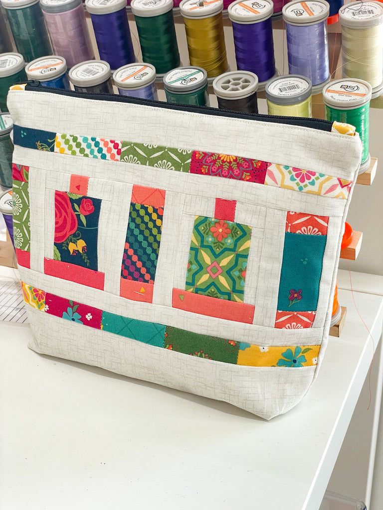 colorful pouch DIY