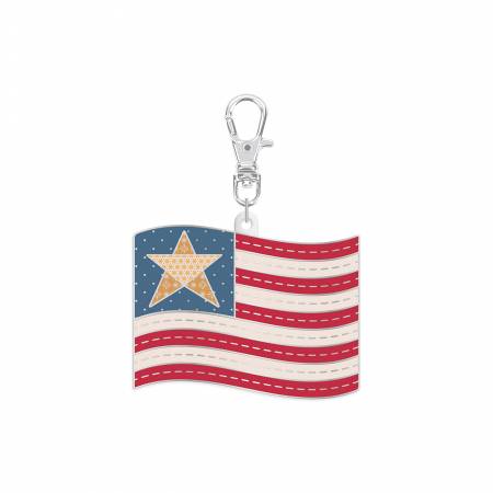 Lori Holt Enamel Happy Charm™ Flag