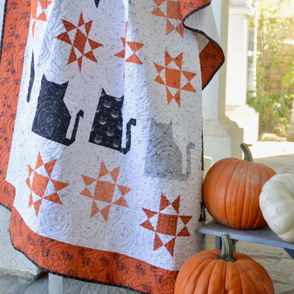 Scaredy Cat Quilt front