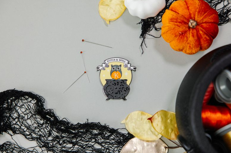 Pumpkins and Potions Needle Minder 