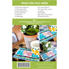 Instructions for a craft project with materials and images of finished products.